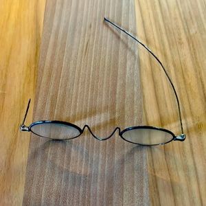 Vintage Eyeglasses / Spectacles Steampunk Style Early century WOW!! Broken stem